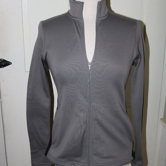 Fabulous Champion Performance Grey Black Full Zip Jacket Sz XS        B11 - Picture 1 of 7